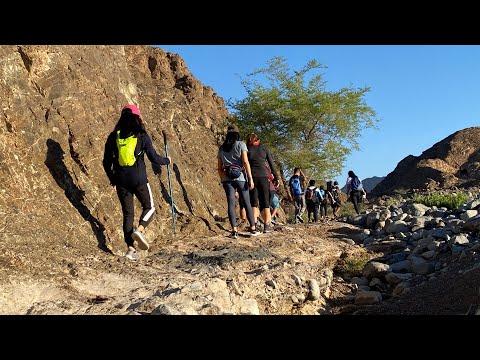 Hiking in Showka 2.0 | Showka Trails, RAK