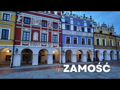 Zamość, Poland 4K Walking Tour - najpiękniejsze polskie miasta