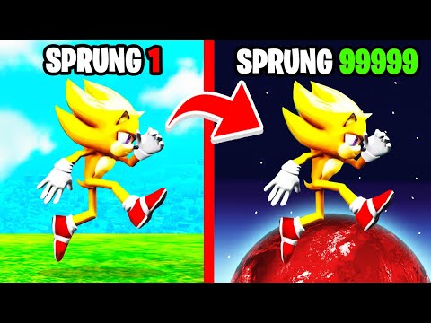 GTA 5 aber JEDER SUPER SONIC Sprung VERDOPPELT sich..