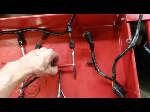 FORD 6.0L Diesel ~The Glow Plug System ~Harness ID, Testing & Removal