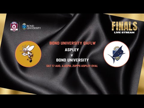 LIVE QAFLW PRELIMINARY FINAL - Aspley v Bond University