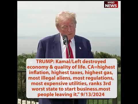 TRUMP: BREAKING NEWS statistical agency announced crime up 40%. DAVID MUIR LIED. CA $150K down pay