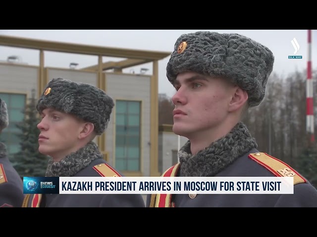 Kazakistan Devlet Başkanı, devlet ziyareti kapsamında Moskova’ya geldi