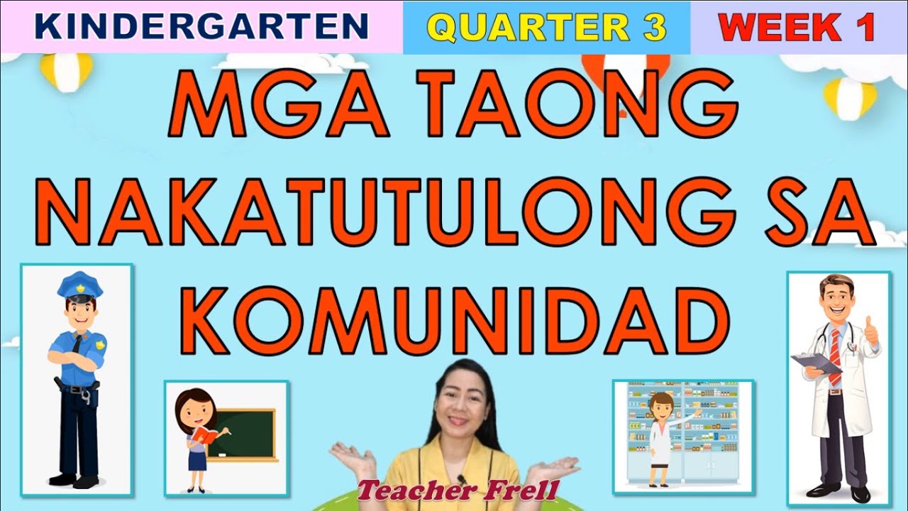 Putar video KINDER QUARTER 3 WEEK 1 | MGA TAONG NAKATUTULONG SA KOMUNIDAD sekarang KINDER QUARTER 3 WEEK 1 | MGA TAONG NAKATUTULONG SA KOMUNIDAD