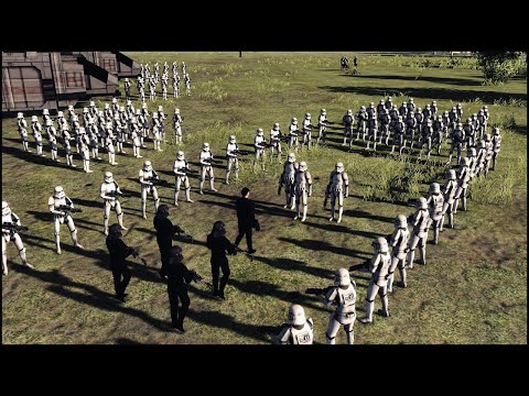 ATTACK ON YAVIN 4 - Star Wars: Galaxy at War Mod Gameplay