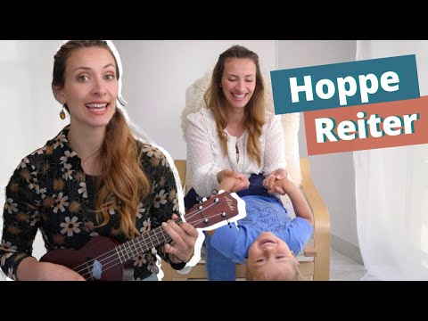 Hoppe Reiter (mit 5 Strophen) || Kinderlied