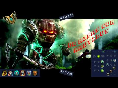 Nautilus Support Season 10 League of Legends Nautilus Support Build & Gameplay LOL S10 UTM 💜💜