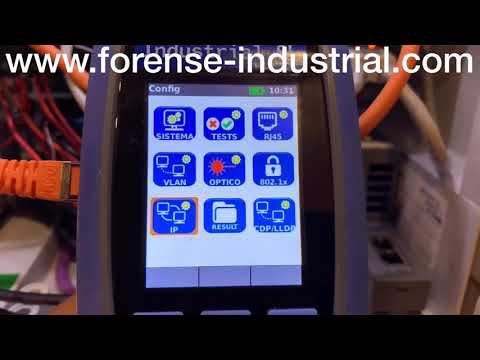 IDEAL NAVITEK IE PROFINET primer tester de mano para industria. Forense Industrial distribuidor