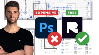 Presentation Floor Plans WITHOUT Photoshop