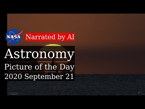 APOD: 2020-09-21 - Omega Sunrise (Narrated by Emma)