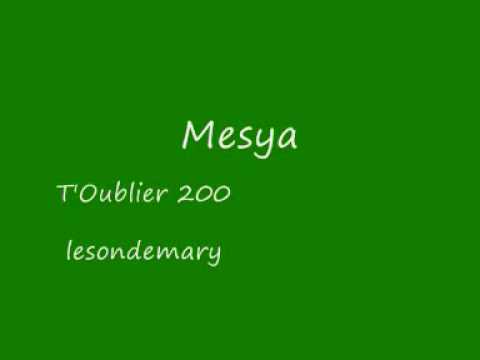 Mesya - T'oublier 2009