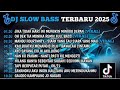 DJ TIKTOK TERBARU 2025 JIKA TIDAK HARI INI MUNGKIN MINGGU DEPAN FULL SONG DJ EDITRA TAMBA