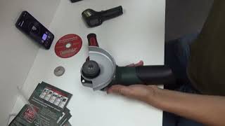 Metabo WEV 11-125 Quick (603625000) - відео 1