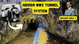 Secret WW2  tunnel system found INSIDE a tunnel ! Hitlers gold hidden ?
