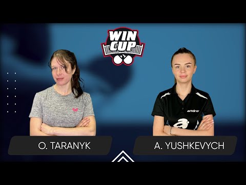 07:00 Olena Taranyk - Anastasiia Yushkevych 05.12.2024 WINCUP Women Professional. TABLE 1
