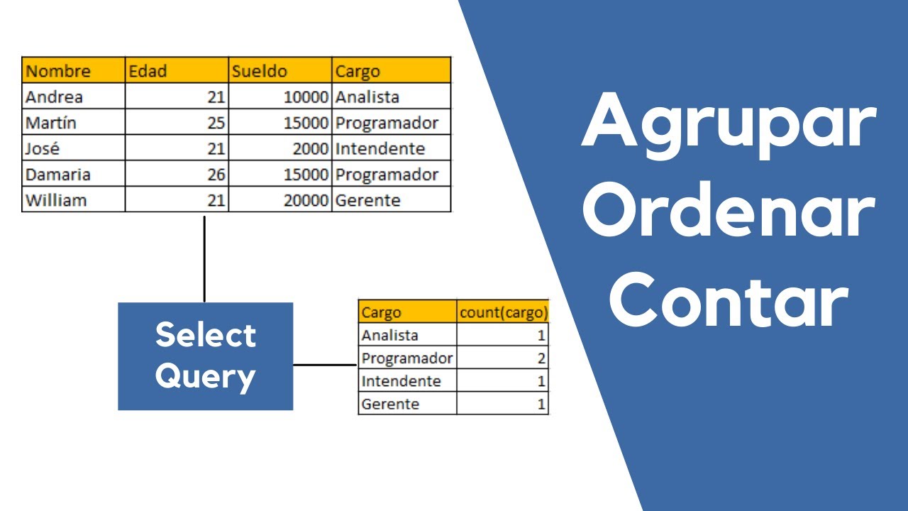 ✔⚡Select Count consultas en SQL Server con COUNT, GROUP BY y ORDER BY consultas SQL 📘