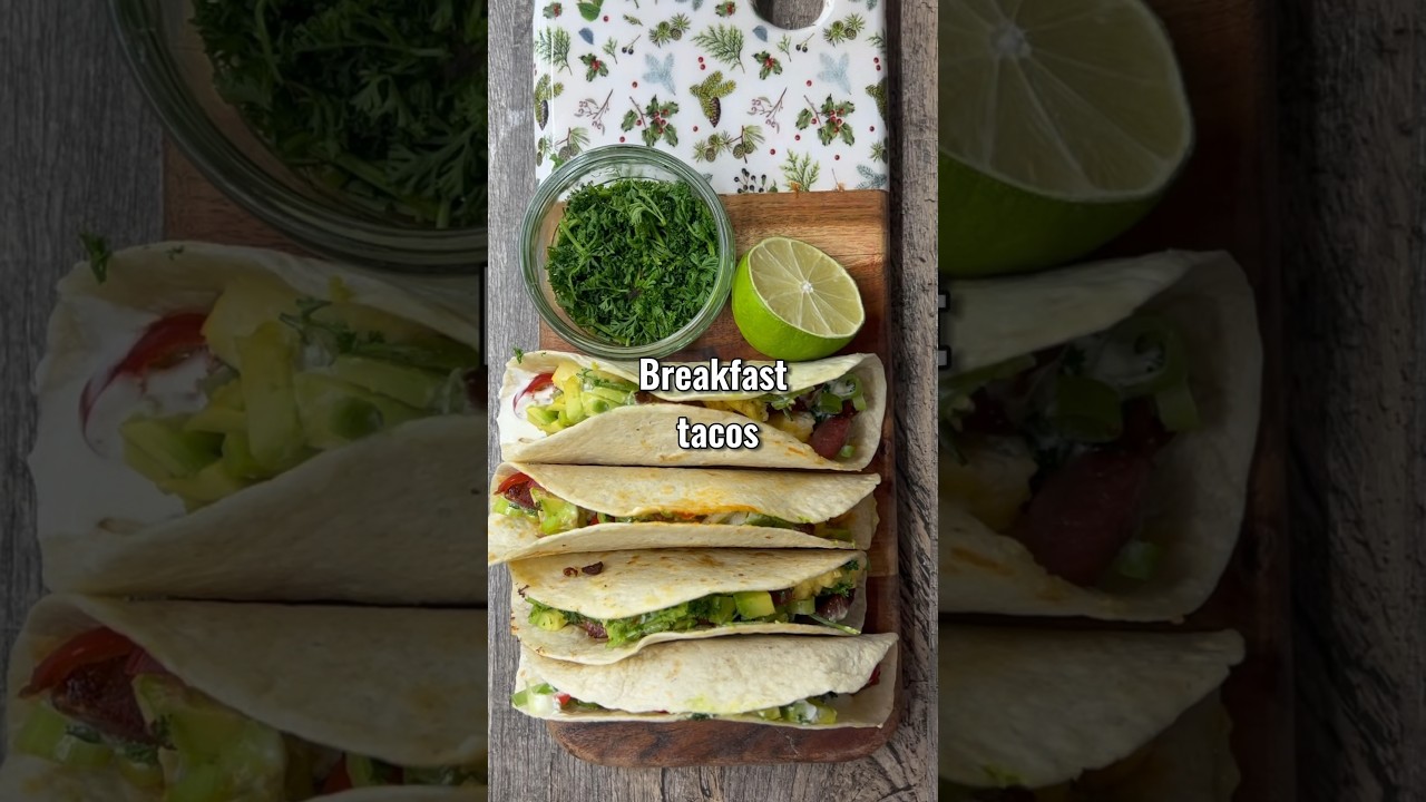 Let’s make easy breakfast tacos