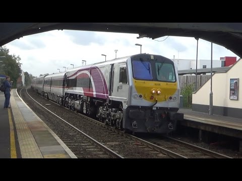NIR 201 Class loco 208 - Enterprise Test Train - Adelaide 20/10/15