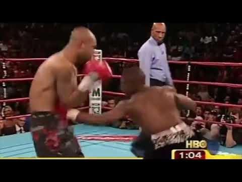 Boxing Film Study #2  - Setting up the jab to the body using a feint  - Floyd Mayweather Jr.