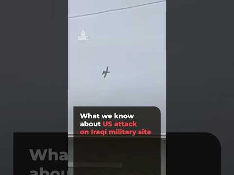 What we know about US attack on Iraqi military site | AJ #shorts