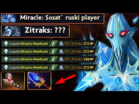 МИРАКЛ на МИДОВОМ АППАРАТЕ! MIRACLE vs ZITRAKS DOTA 2