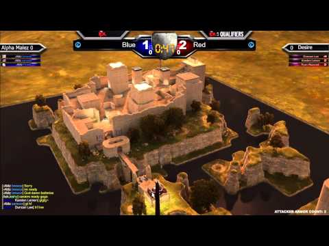 Alpha Malez vs Desire game 1 - IPL5 Qualifiers