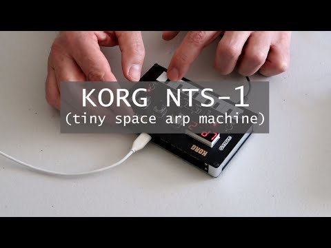 Korg NTS-1 (tiny space arp machine)