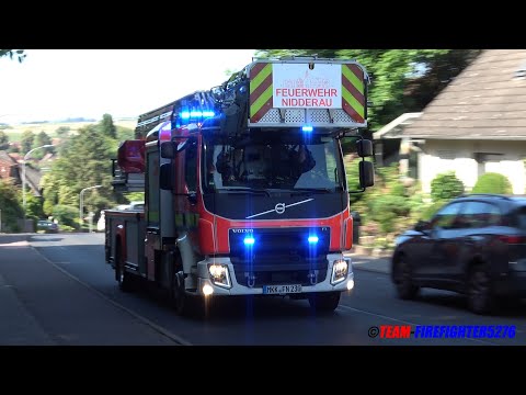 [Feuer mit Menschenleben in Gefahr] Großübung von Feuerwehr und Rettungsdienst in Hammersbach