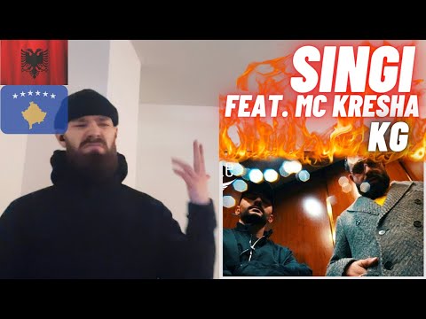 🇦🇱🇽🇰 SINGI feat. MC KRESHA - KG [HYPE UK 🇬🇧 REACTION!]