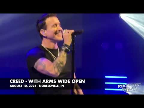 Creed Does "With Arms Wide Open" In Noblesville, Indiana on August 10, 2024