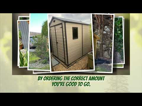 How to Measure and Install a Plastic Shed Base Grid Kit