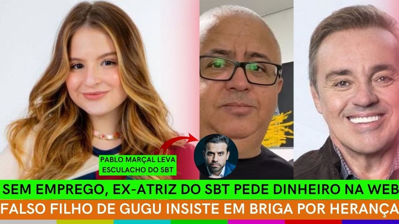 Falso filho de Gugu INSISTE EM BRIGA por herança | Ex-SBT PEDE DINHEIRO | Marçal LEVA ESCULACHO