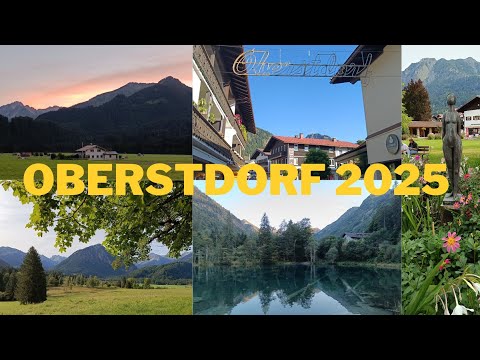 Oberstdorf - Holidays in Germany 2025 Part 8 - Tips Hiking Alps Christlessee Ofterschwang