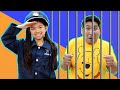 Emma Pretend Play Funny Police Jail Story for Kids | Kids Have Fun Following Rules