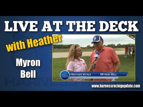 Myron Bell interviewed Live at The Deck