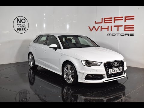 2016 Audi A3 1.6 TDI 110 S Line 5dr [Nav]
