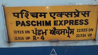 preview picture of video 'pachim express, ndls svdk rajdhani express, chandigarh ajmer garib rath express || jai hind ||'