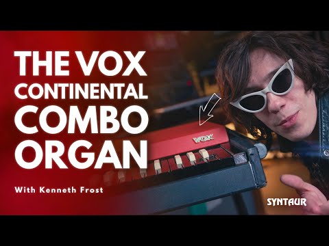 Immagine Vox Contnental 1960's - Black and orange - 6