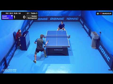 17:35 Andrii Shamrai - Vadym Nechyporuk 15.09.2023 TT Euro.Cup Ukraine Star. Table 3