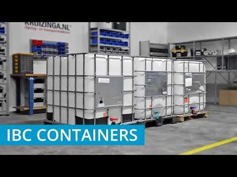 Ibc container vloeistofcontainer partij-aanbieding