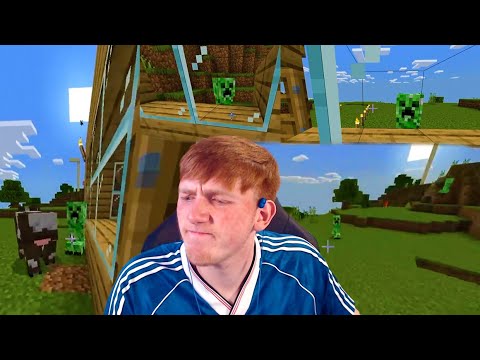 EPIC MINECRAFT RAGE - Angry Ginge DESTROYS Noisy Neighbours (EP.4)