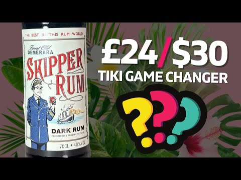 Is this THE BEST Cheap DARK RUM? Skipper Rum Review