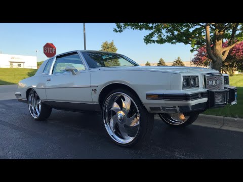 😂PONTIAC GRAND PRIX GBODY ON 26’s SUSPENSION MINI TUB FRAME NOTCH REAR END NARROW BET IT UP KUSTOMS
