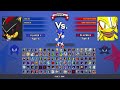 Sonic Exe Shadow Exe VS Hell Reaper Shadow Sonic Explosive I Sonic Mugen Battle HD
