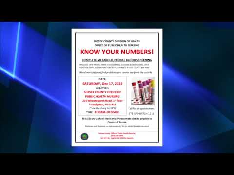 Sussex Blood Screenings