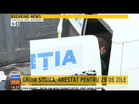 Gruia Stoica, arestat pentru 29 de zile