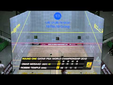 Squash : PSA World Championship Qatar 2012 - Round 1 Roundup Pt3
