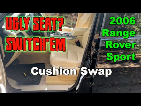 L320: Switching the Seat Cushions - 2006 Range Rover Sport