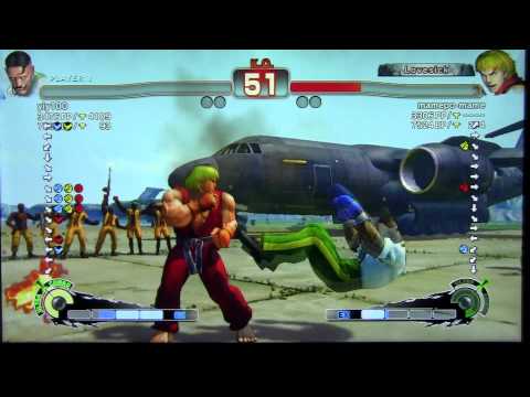 SSF4 AE yiy100 (DUDLEY) VS mamepo-mame (KEN) JAPANESE RANKED MATCH 29