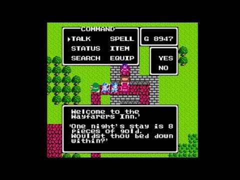 Dragon Warrior III NES New Town Phase 3